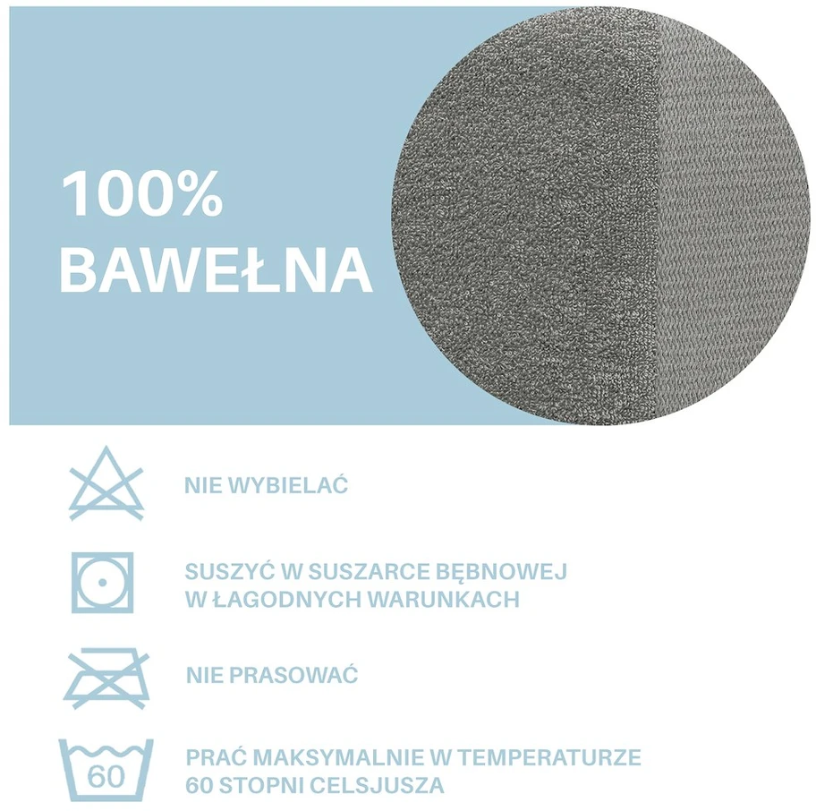 AmeliaHome Rankšluostis 30 × 50 cm AH AMARI SIL
