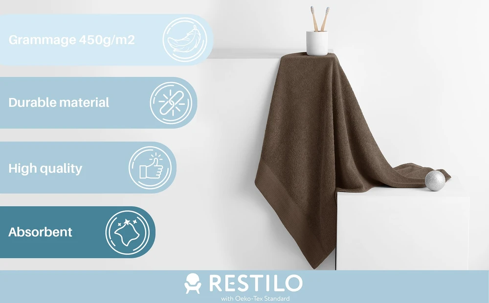 AmeliaHome Rankšluostis 70 × 140 cm AH AMARI BRO