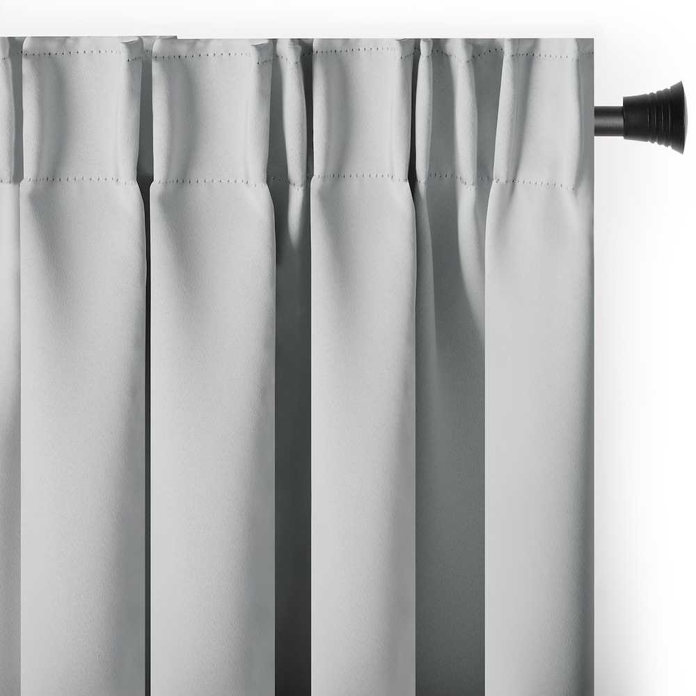 Užuolaida blackout 140×245 cm šviesiai pilka CURT