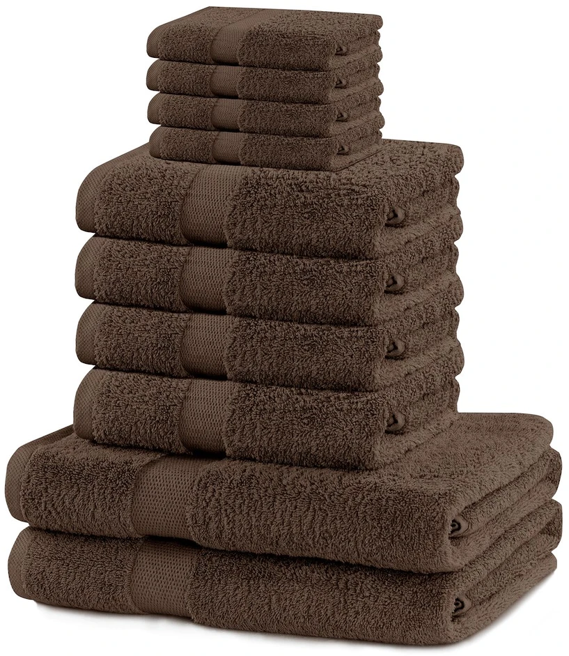Rankšluostis DecoKing Rankšluosčių rinkinys 2 × 70 × 140 cm, 4 × 50 × 100 cm, 4 × 30 × 50 cm MARINA BRO