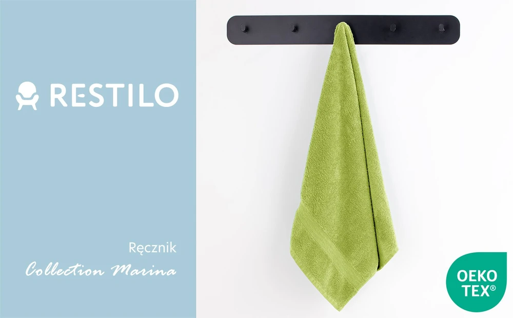 Rankšluostis DecoKing Rankšluosčių komplektas 70 × 140 cm ir 50 × 100 cm, celadono spalvos MARINA