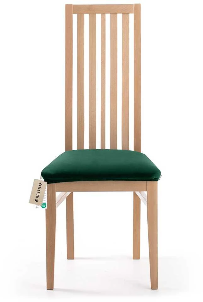 Kėdės sėdynės užvalkalas 40×40 cm tamsiai žalios spalvos