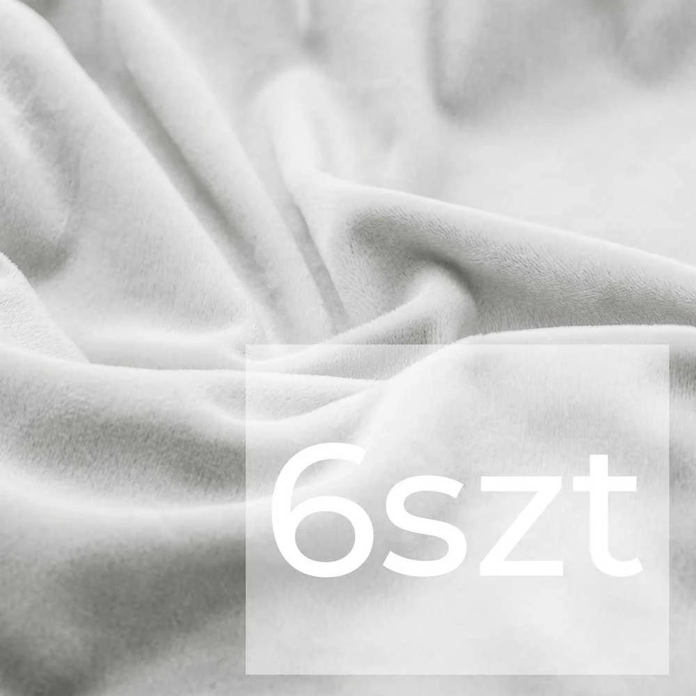 RESTILO SENTO cover, pilkas, plain, classic style, velour material type