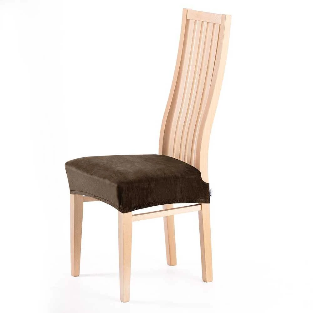 Kėdės sėdynės užvalkalas 40×40 cm tamsiai rudos spalvos Restilo