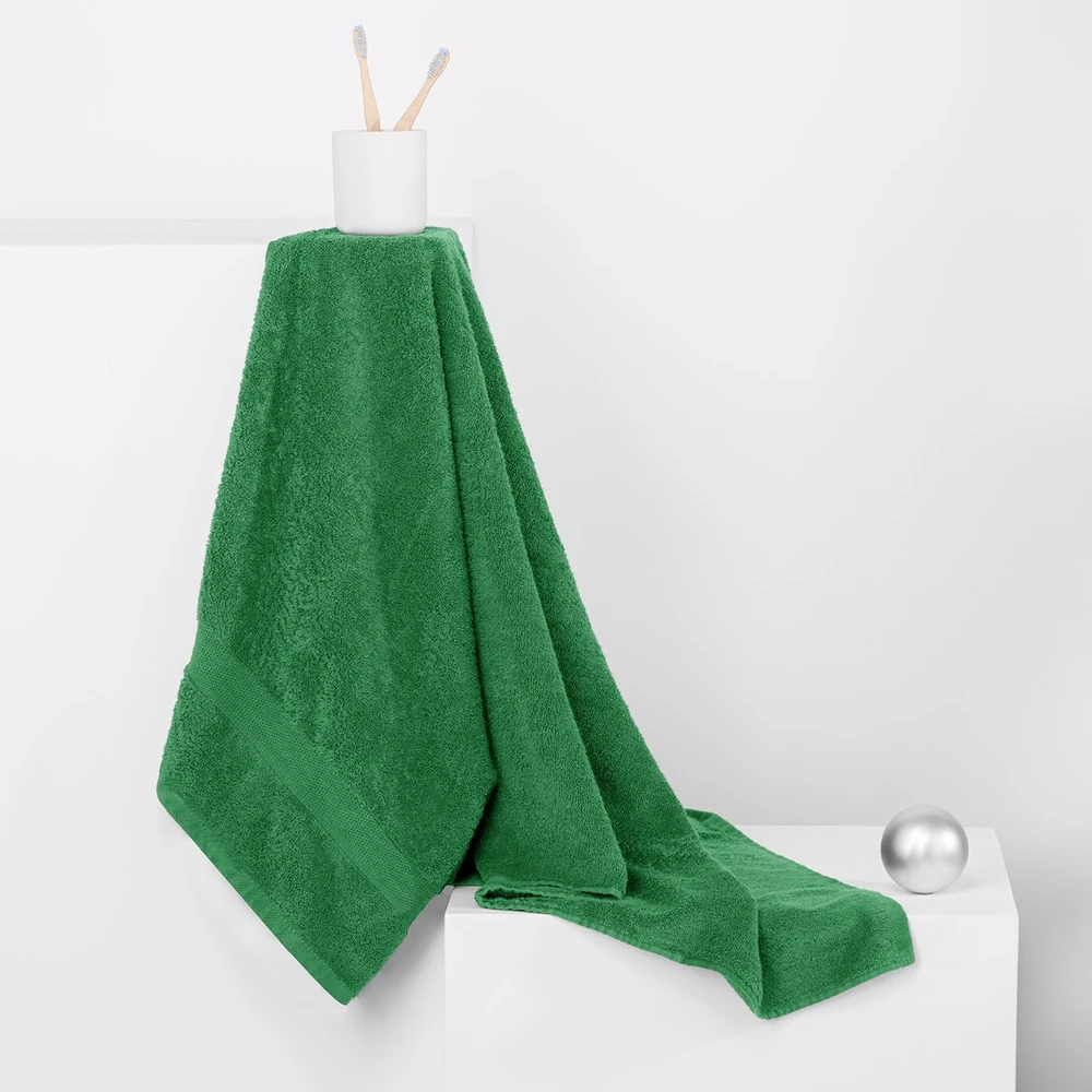 Rankšluostis DecoKing Rankšluosčių rinkinys 2 vnt. 70 × 140 cm, 4 vnt. 50 × 100 cm, žalios spalvos MARINA