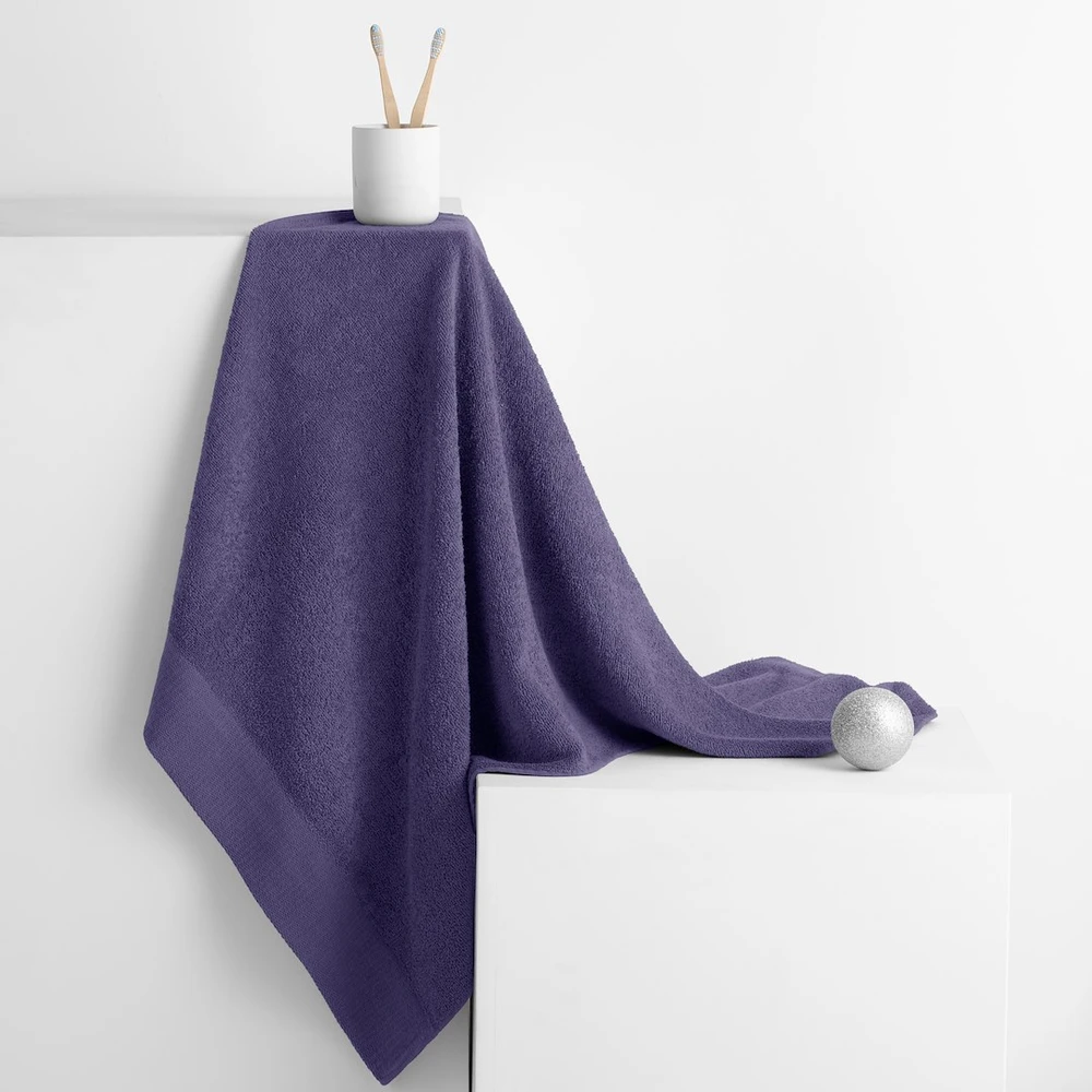 Rankšluostis 30x50 cm tamsiai violetinis
