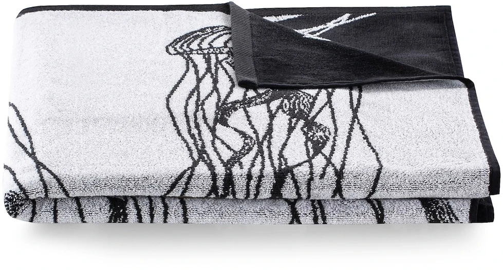 Paplūdimio rankšluostis 90 × 180 cm JELLYFISH
