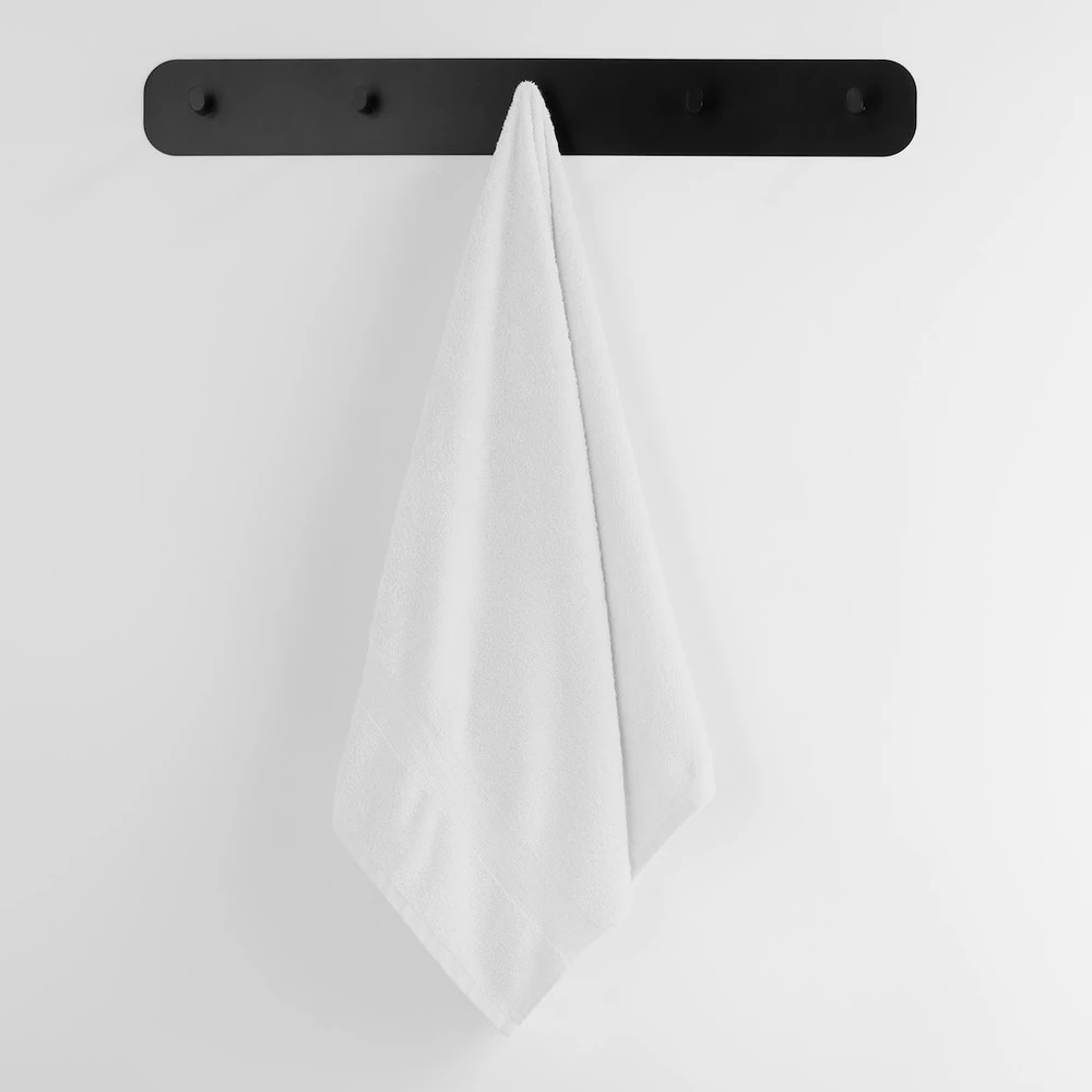 Rankšluostis 50x100 cm balta