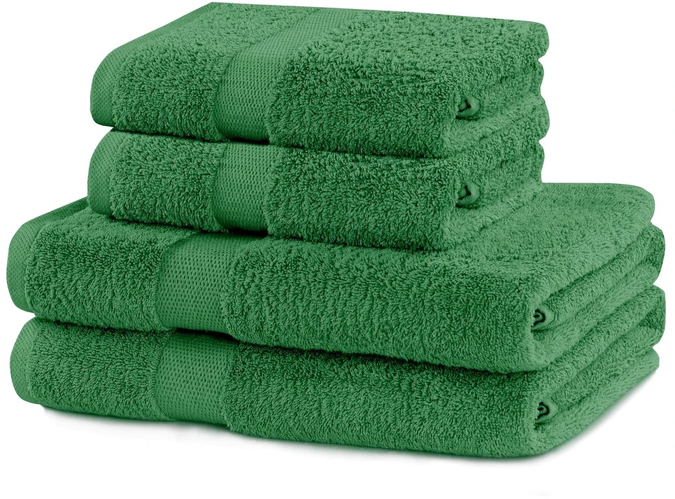 Rankšluostis Rankšluosčių rinkinys 2 vnt. 70x140 ir 2 vnt. 50x100 žalia spalva