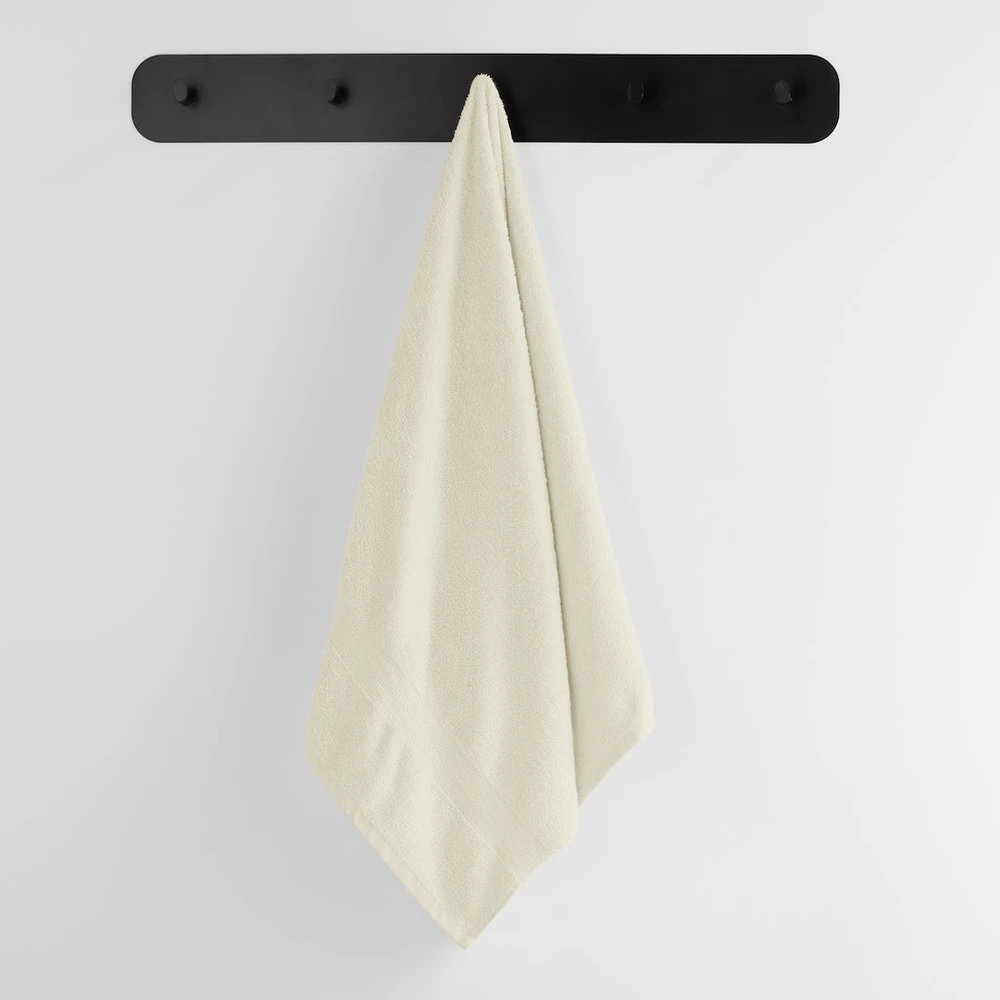 Rankšluostis 70x140 cm ekru spalvos