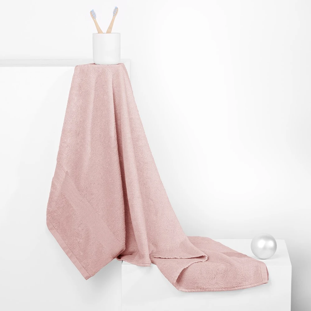 DecoKing Rankšluostis 70 × 140 cm, rožinės spalvos MARINA