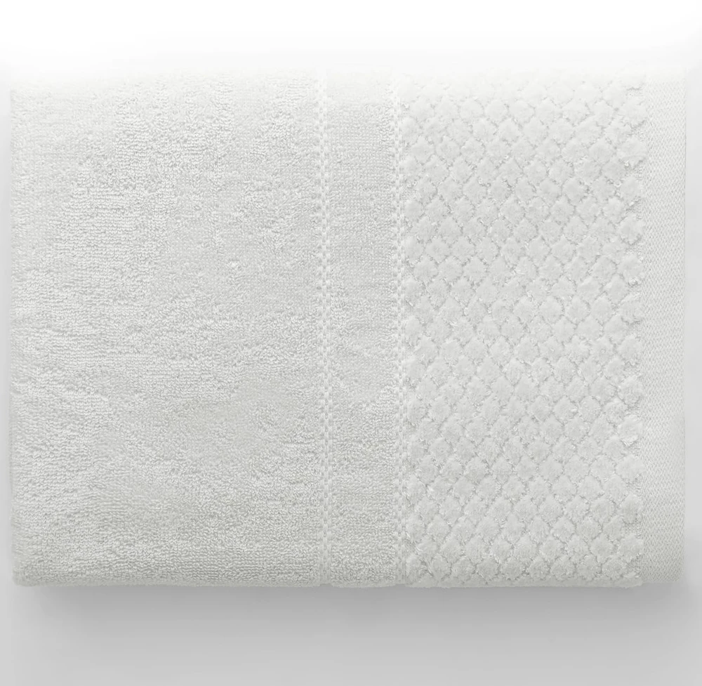 Rankšluostis RUBRUM spalvos baltas stilius classic 70x130 ameliahome