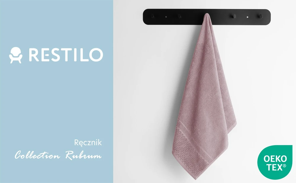 AmeliaHome Rankšluostis AH RUBRUM P.Rožinis 70x130