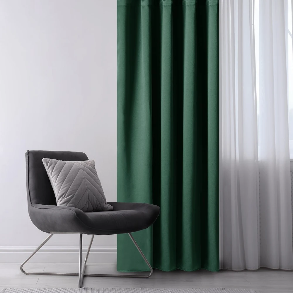 Užuolaida AH BLACKOUT PLEAT D.Žalias 140X175 1PC