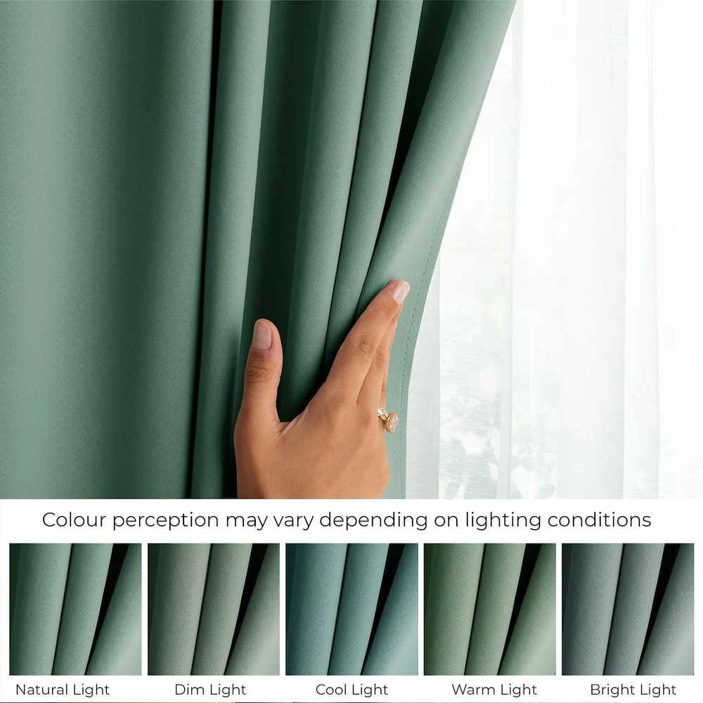 AmeliaHome Užuolaida 140×175 mėtinė užtamsinanti AH