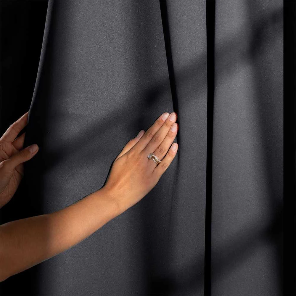 Užuolaida AH BLACKOUT PLEAT CHARCOAL 140X175 1PC