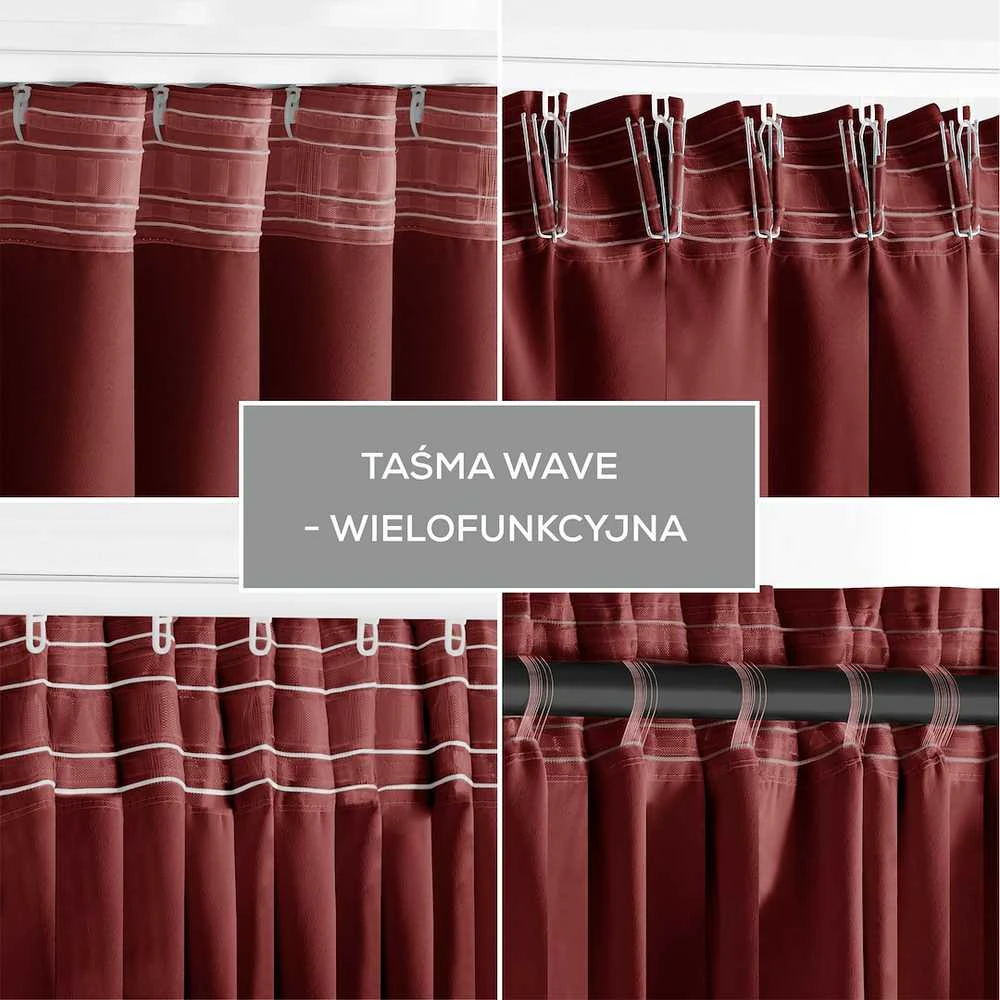 AmeliaHome Užuolaida plisuota 140×270 cm AH
