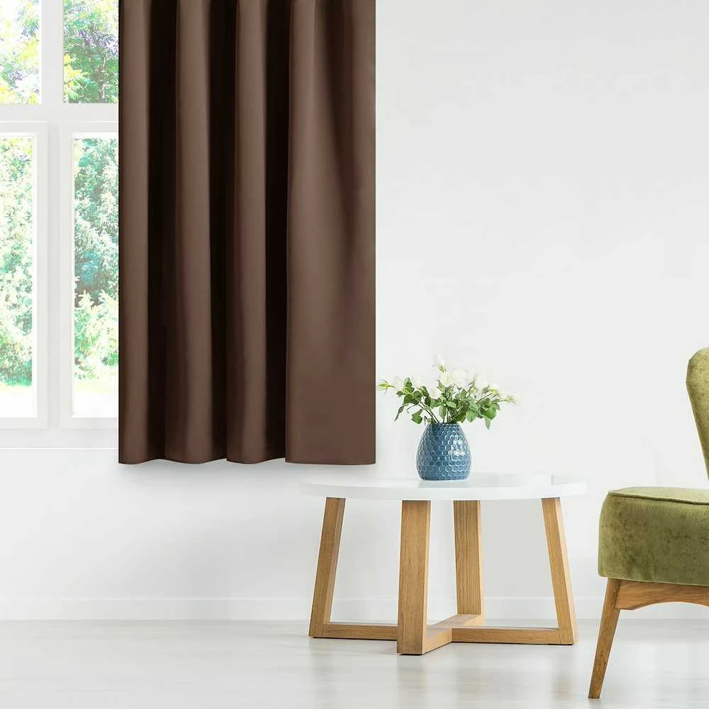 Curtain BLACKOUT color ruda style classic sidabrinis eyelets blackout 140x245 AmeliaHome