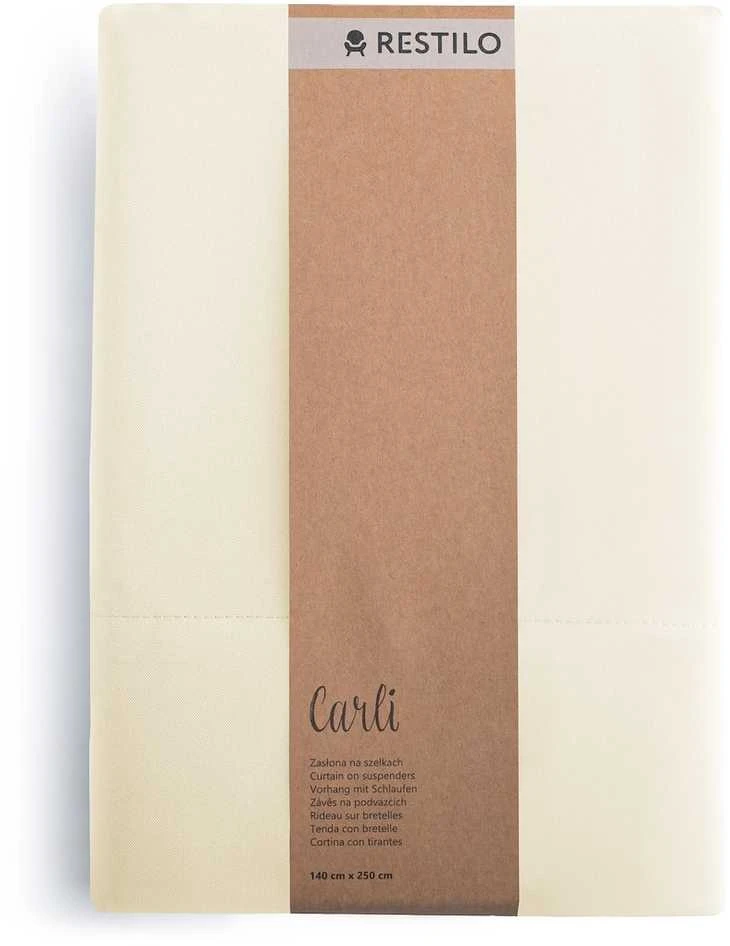 Užuolaida RES OXFORD CARLI EYELETS CREAM 140X270 1PC