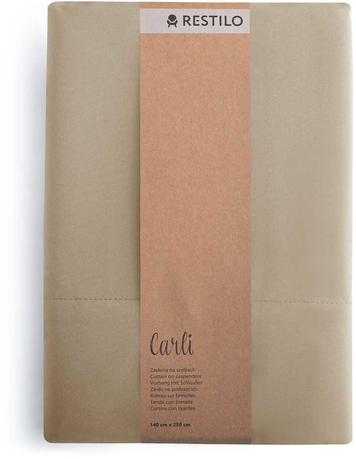 Užuolaida RES OXFORD CARLI PLEAT BEIGE 140X250 1PC