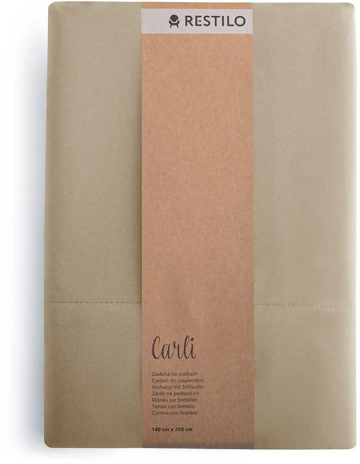 Užuolaida RES OXFORD CARLI PLEAT BEIGE 200X270 1PC