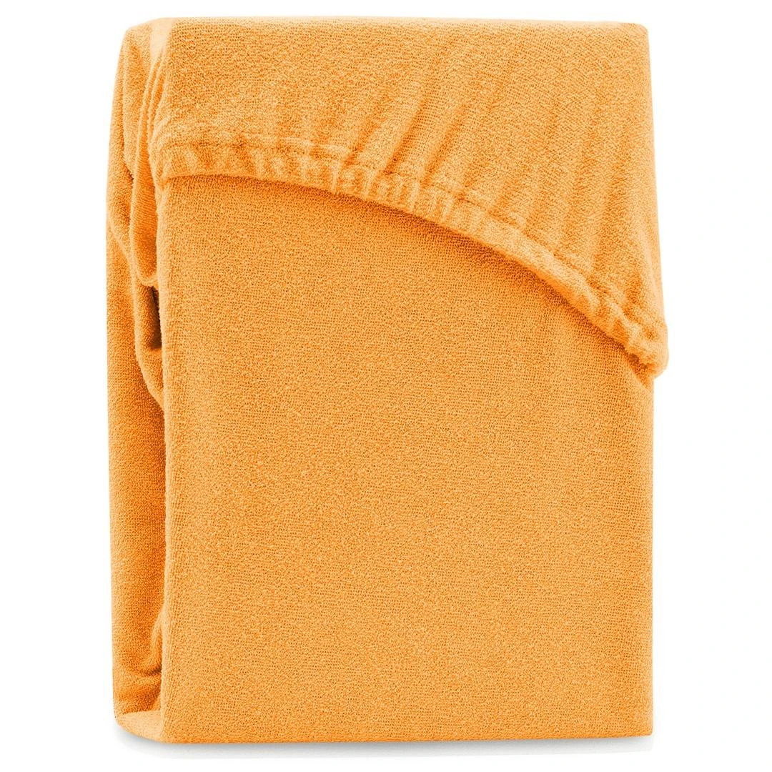 AmeliaHome Paklodė su guma oranžinė 80–90x200+30 AH RUBY
