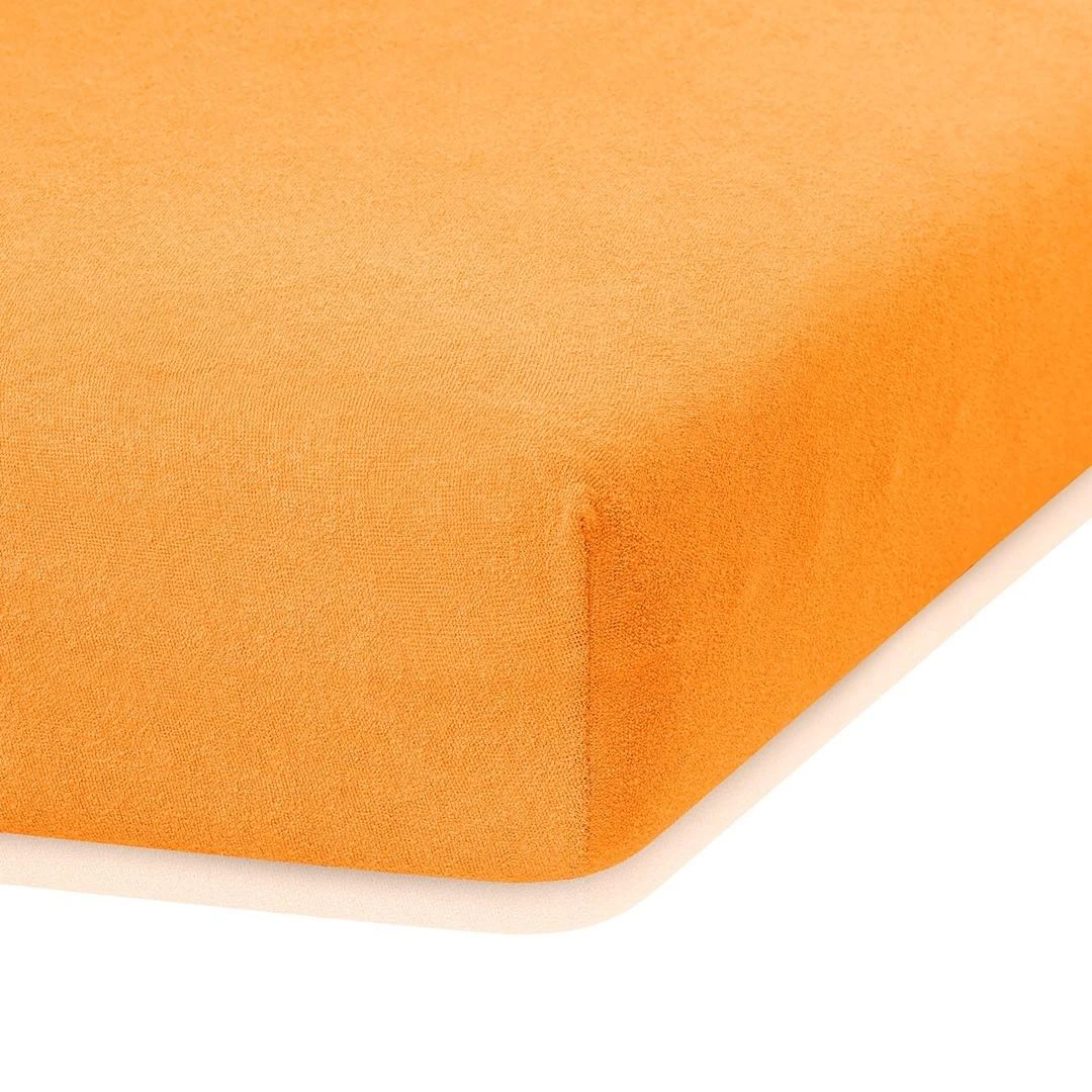 AmeliaHome Paklodė su guma oranžinė 80–90x200+30 AH RUBY