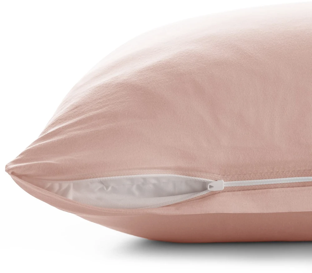 DecoKing Pagalvės užvalkalas 20×145 cm persiko spalvos