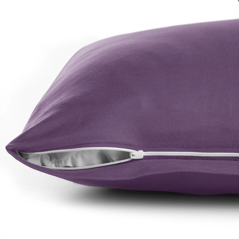 Pagalvės užvalkalas 40x120 cm violetinės spalvos 2 vnt