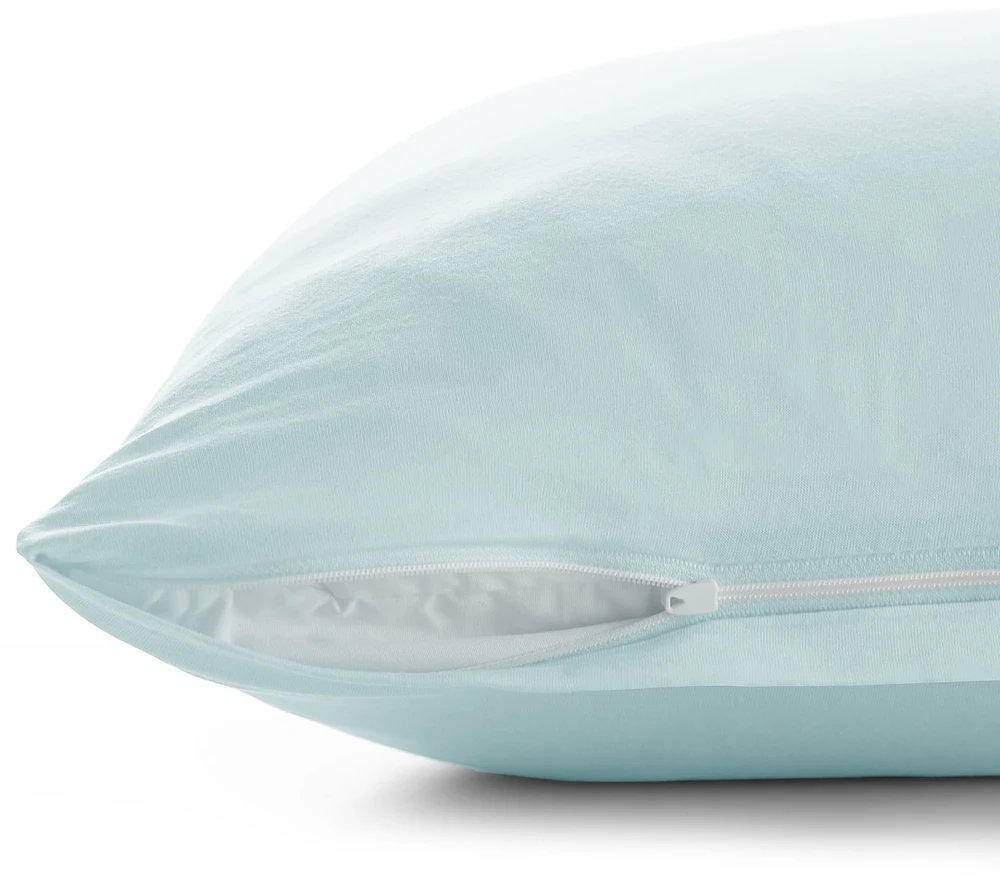 DecoKing Pagalvės užvalkalas 40x80 2 vnt FROZENBLUE