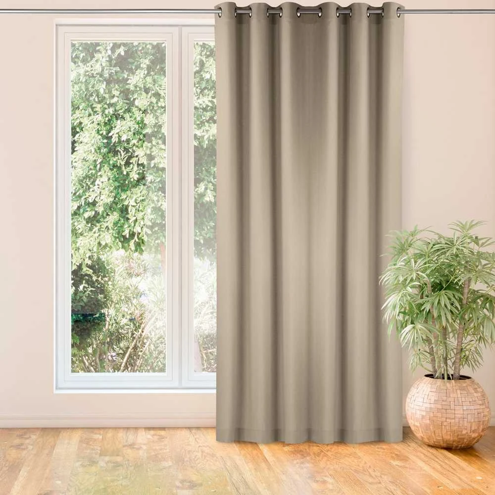 Homede Užuolaidos 140×300 smėlio spalvos Carmena