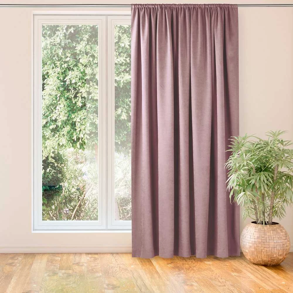 Homede Užuolaida chenille 280×245 rožinė