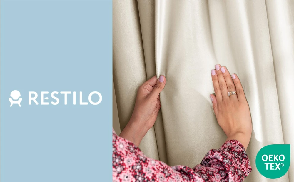 Užuolaida su daugiafunkce bangų juostele smėlio spalvos velvetas