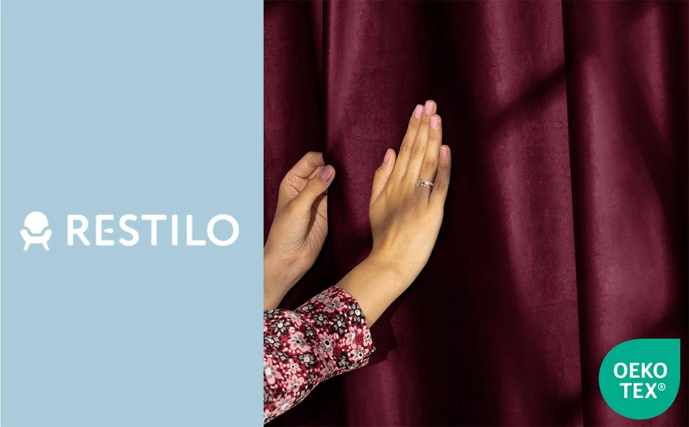 Užuolaida 140×270 cm bordo CURT