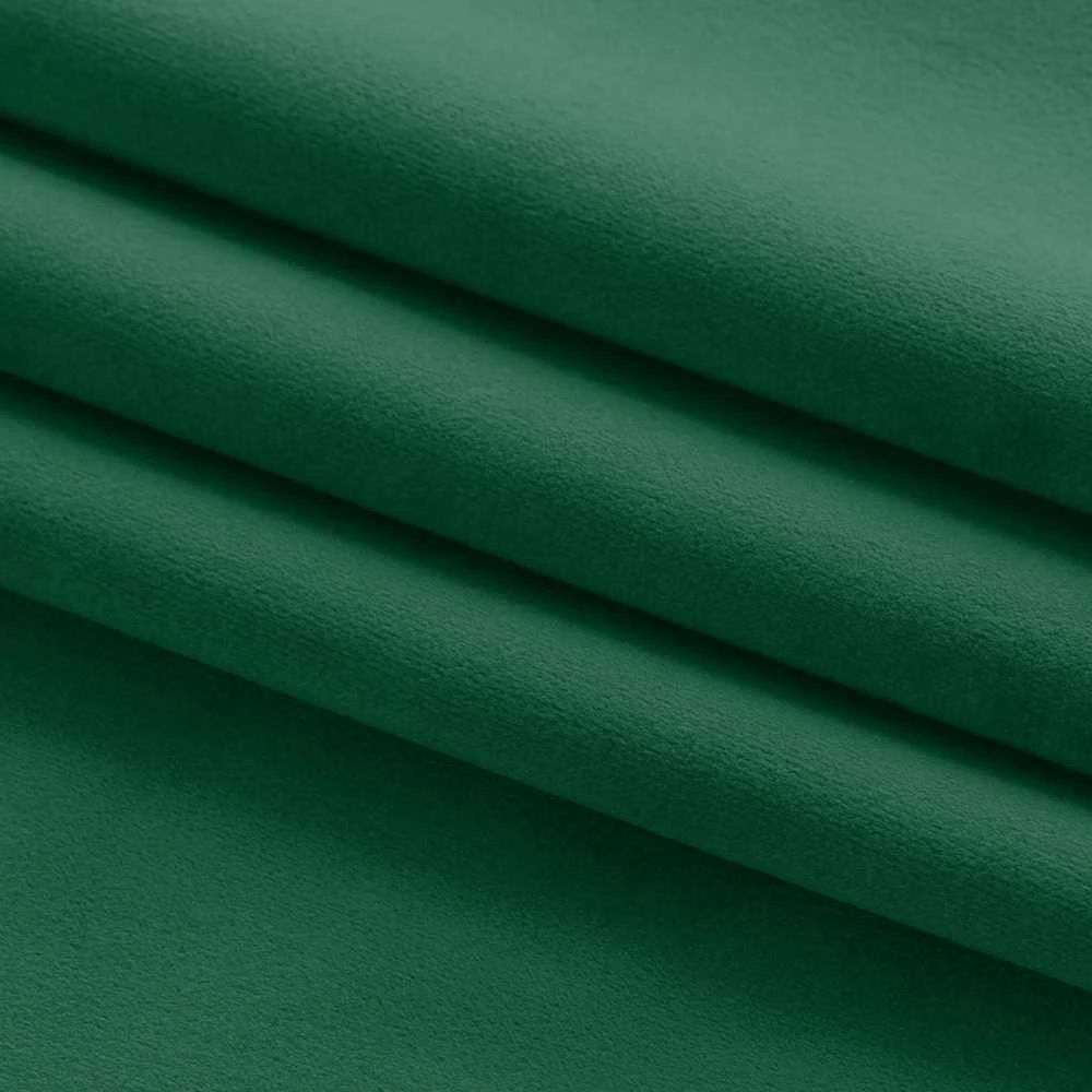 Homede Aksominės užuolaidos 400 × 225 cm tamsiai žalia