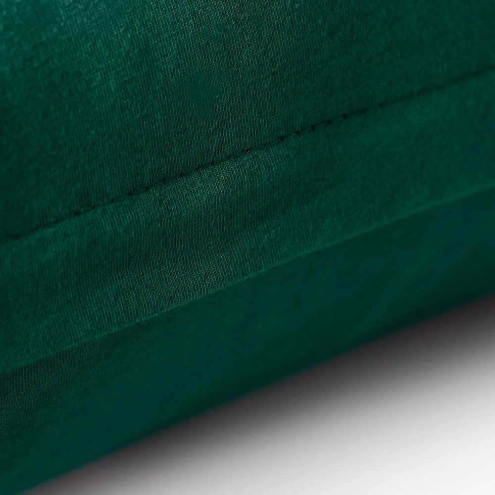 DecoKing Pagalvės užvalkalas 20 × 145 cm BOTTLEGREEN