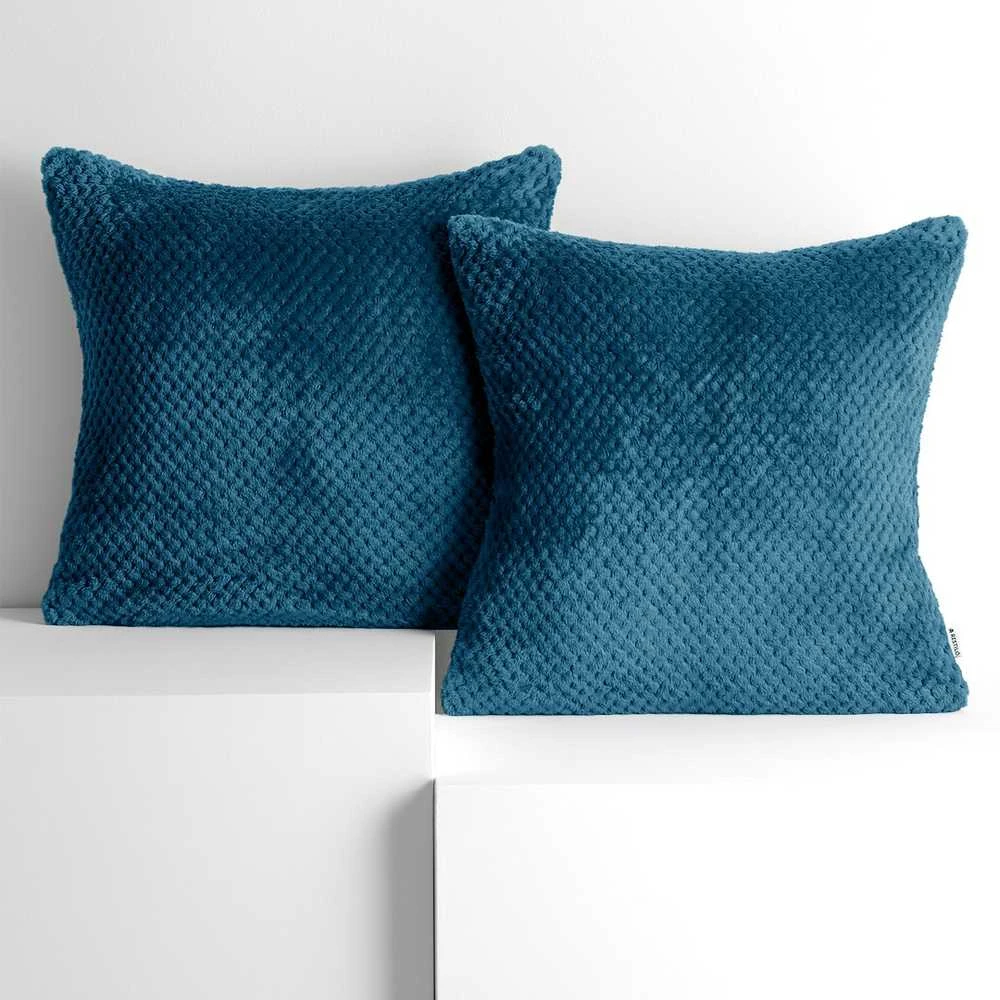 DecoKing Pagalvės užvalkalas indigo 45×45 cm, 2 vnt. HENRY