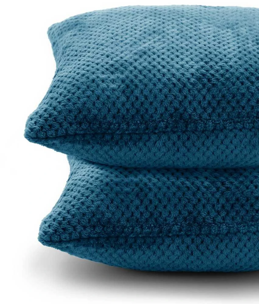 DecoKing Pagalvės užvalkalas indigo 45×45 cm, 2 vnt. HENRY