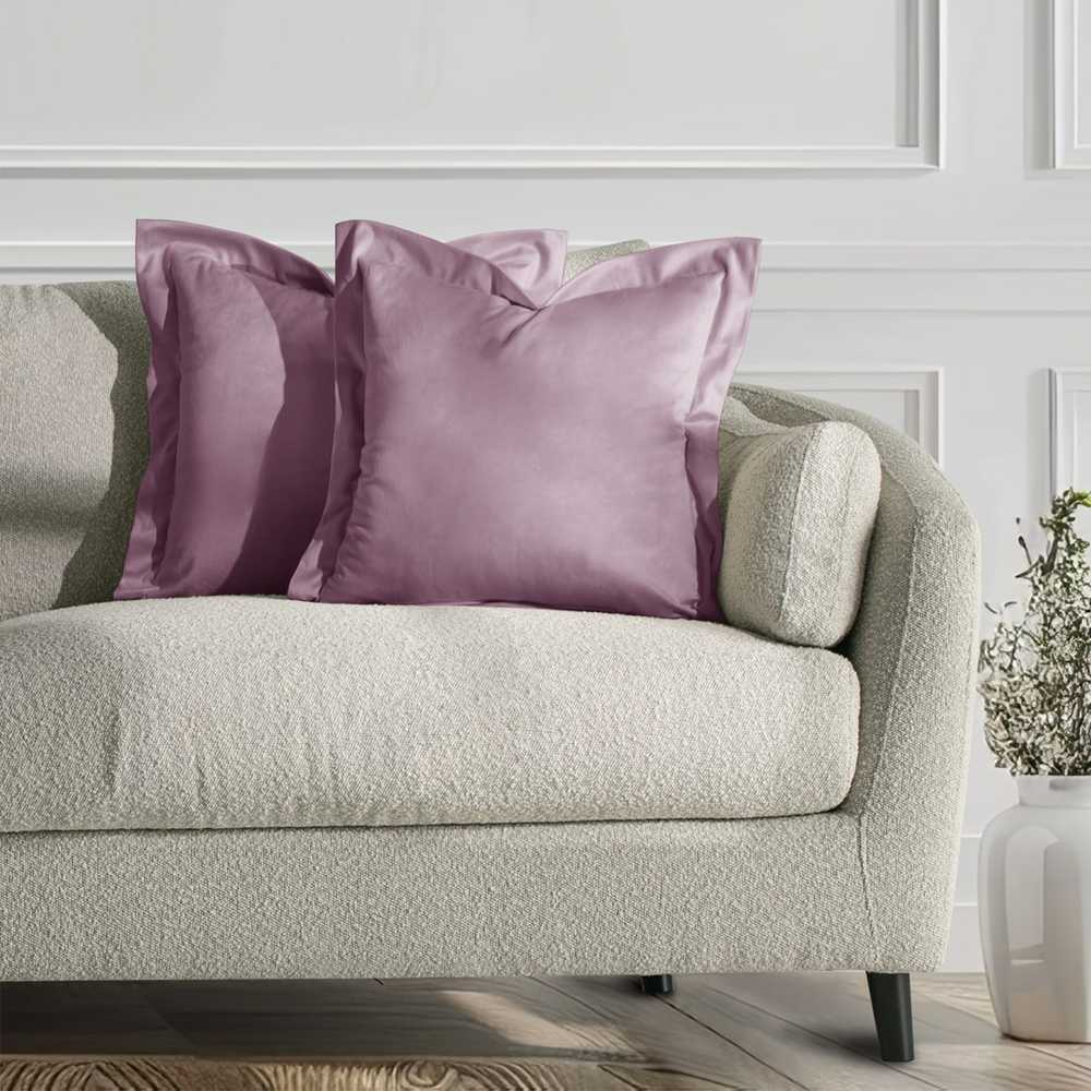 AmeliaHome Pagalvės užvalkalas 45×45 cm aksomas rožinis AH