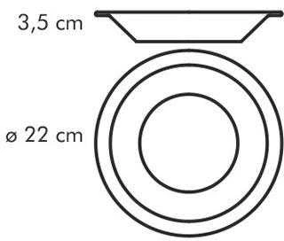 Tescoma Gili lėkštė Gustito 22 cm
