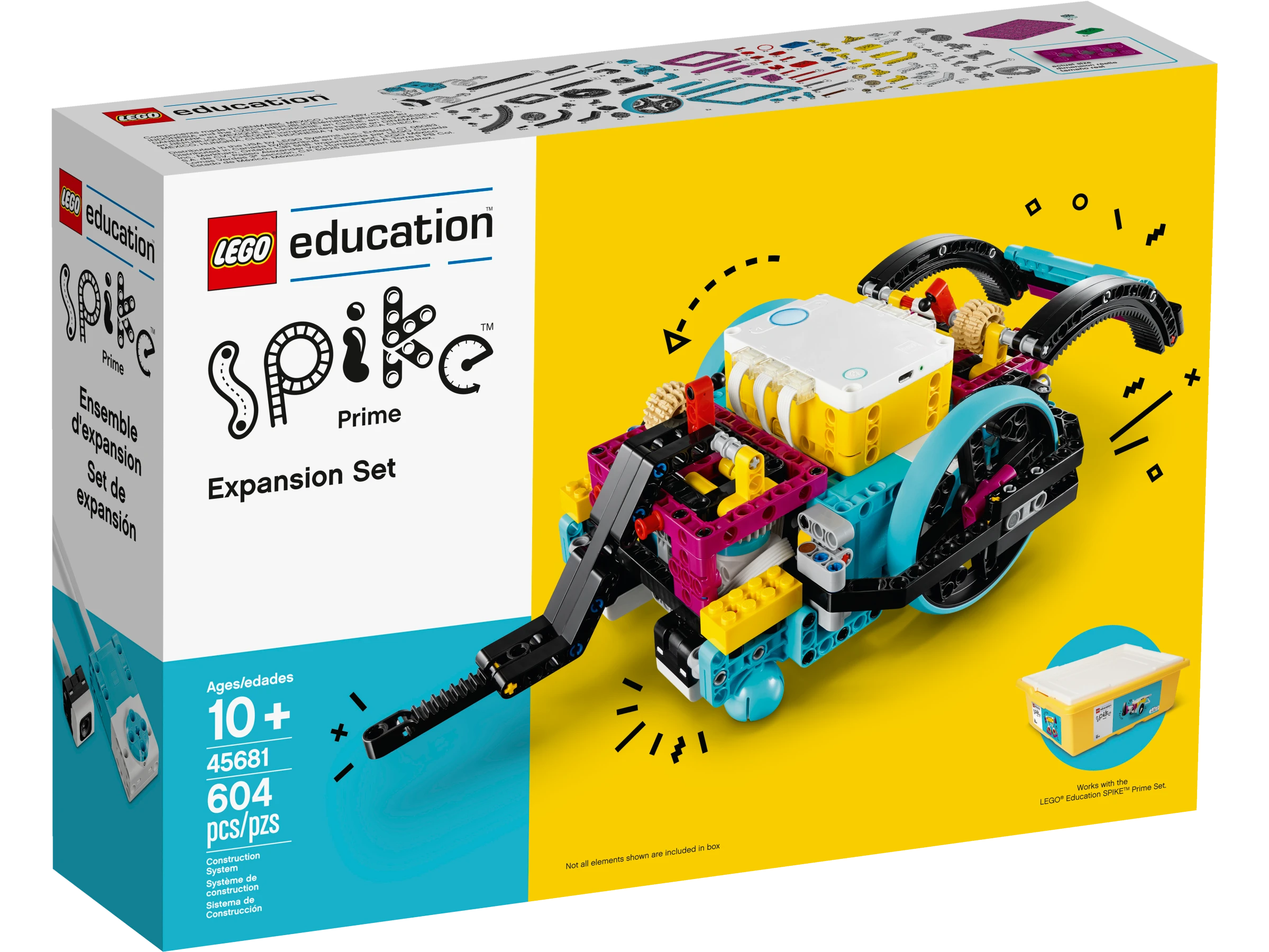 LEGO® Education SPIKE™ Prime papildomas rinkinys (45681), modelis