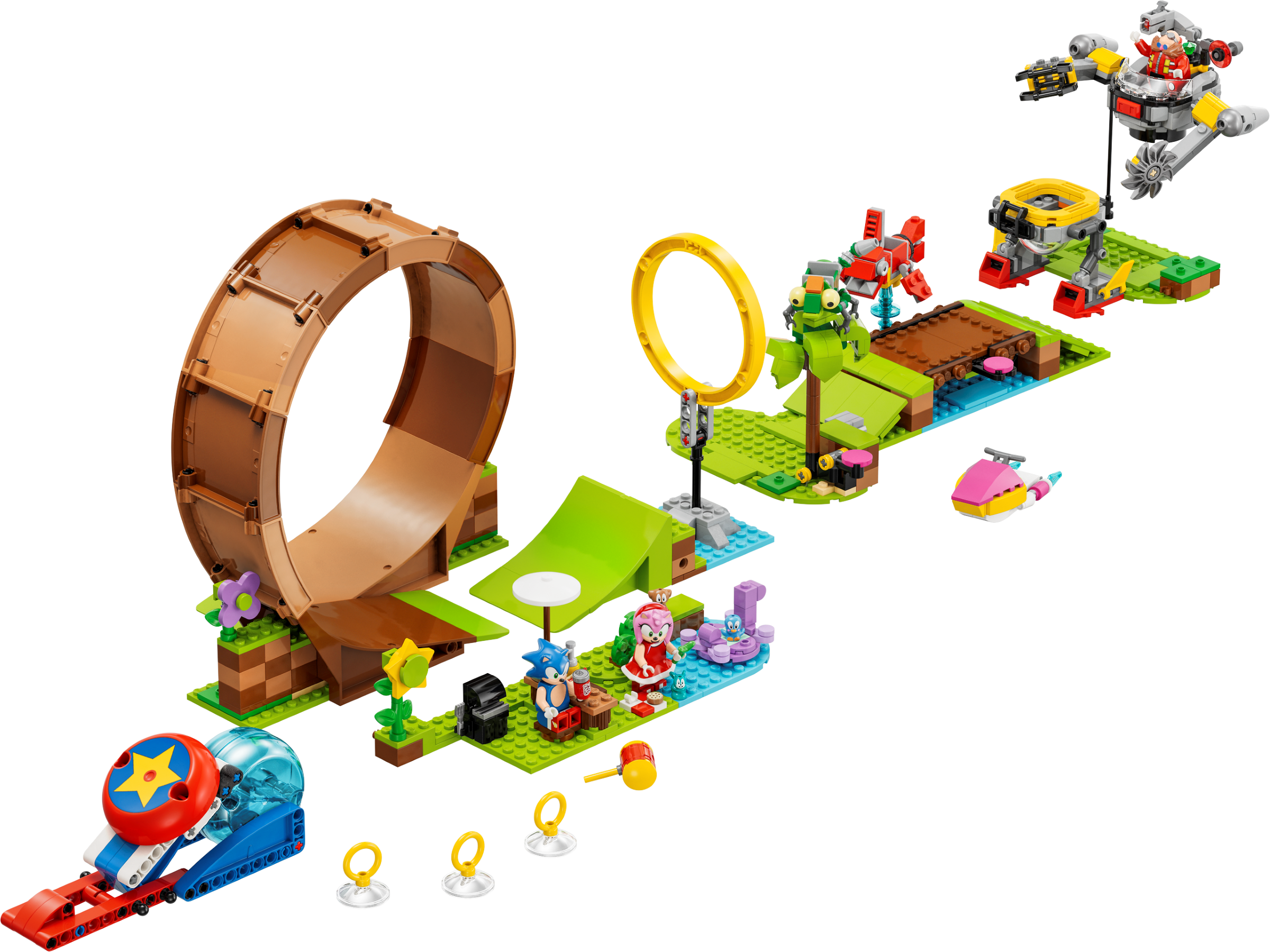 LEGO® Sonic the Hedgehog Žaliojo kalno zonos kilpos iššūkis (76994)