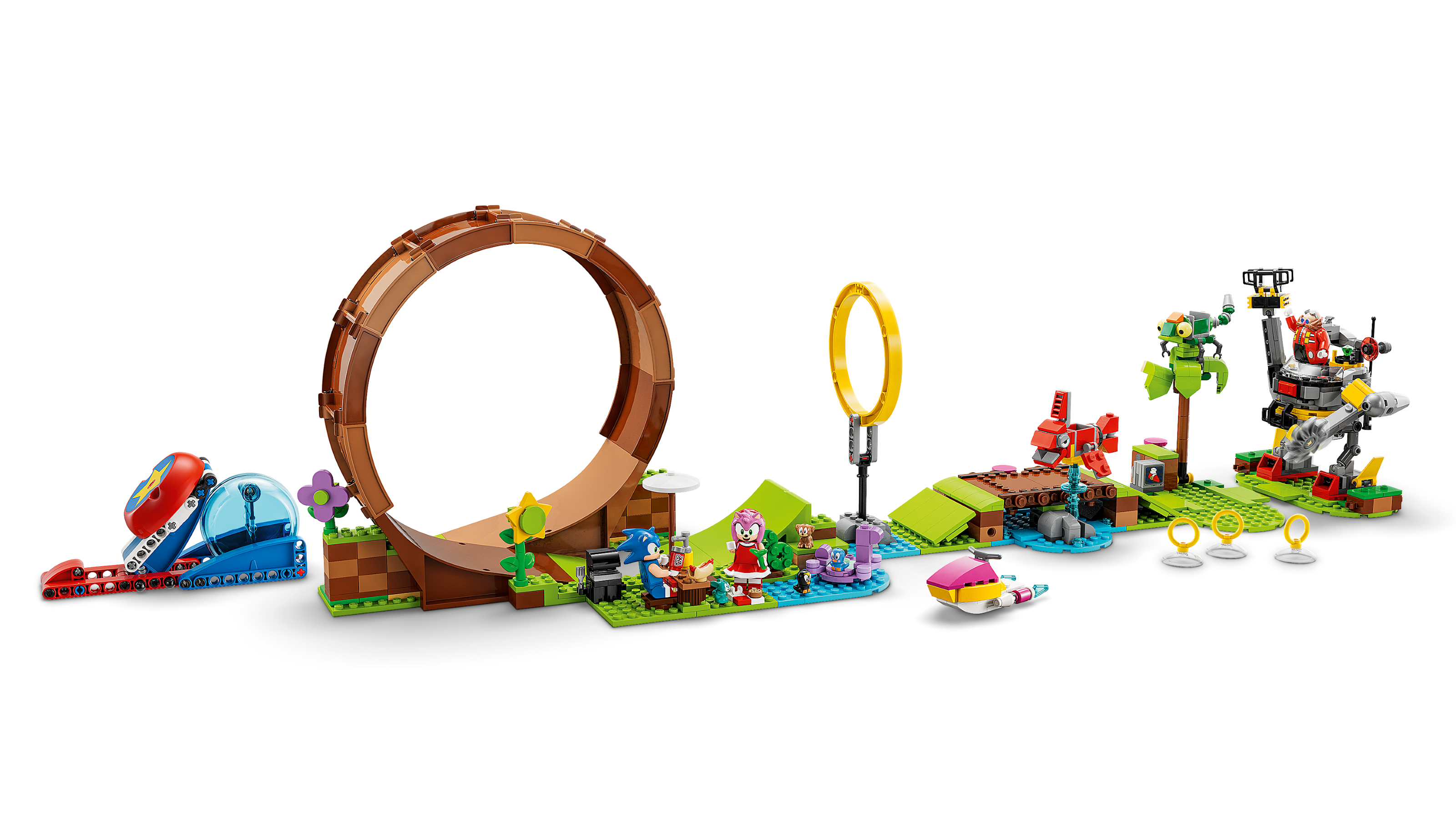 LEGO® Sonic the Hedgehog Žaliojo kalno zonos kilpos iššūkis (76994)