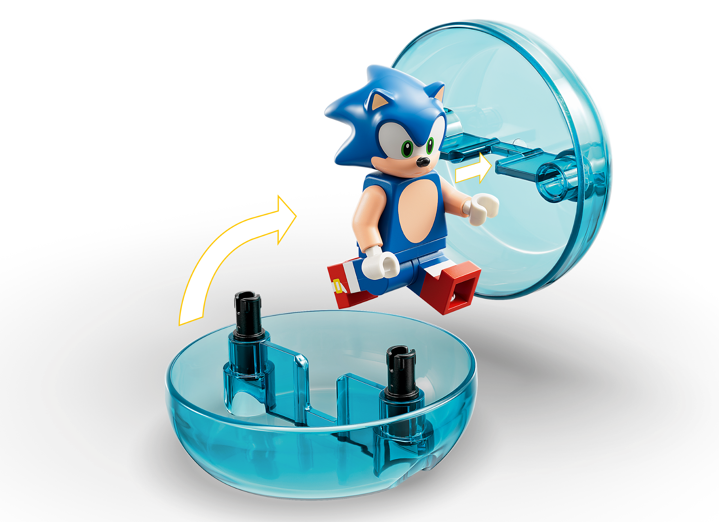 LEGO® Sonic the Hedgehog Žaliojo kalno zonos kilpos iššūkis (76994)