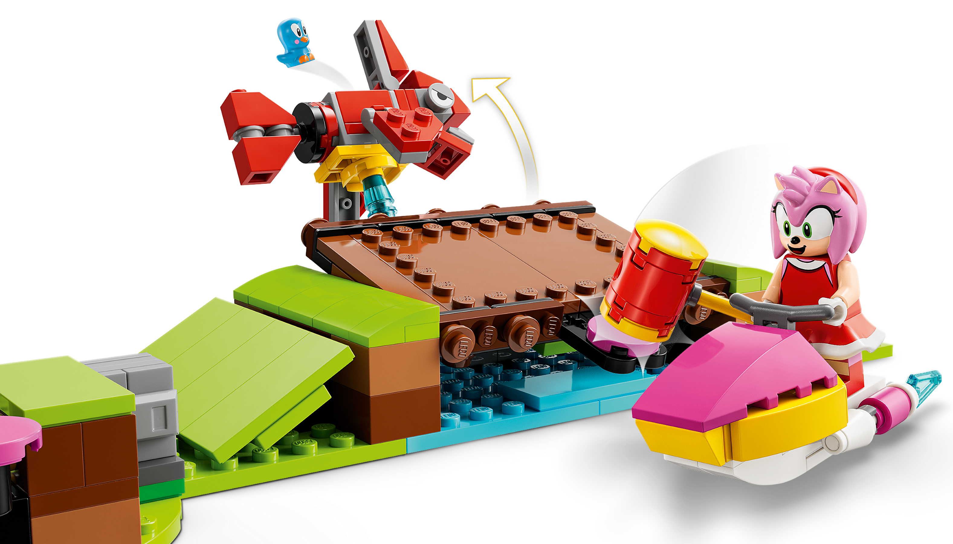 LEGO® Sonic the Hedgehog Žaliojo kalno zonos kilpos iššūkis (76994)