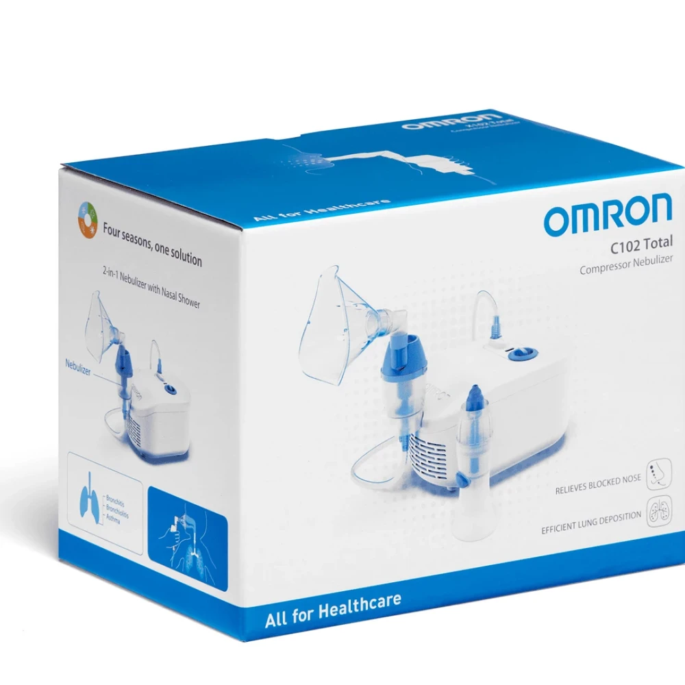 Omron C102 Inhaliatorius su nosies plovykle