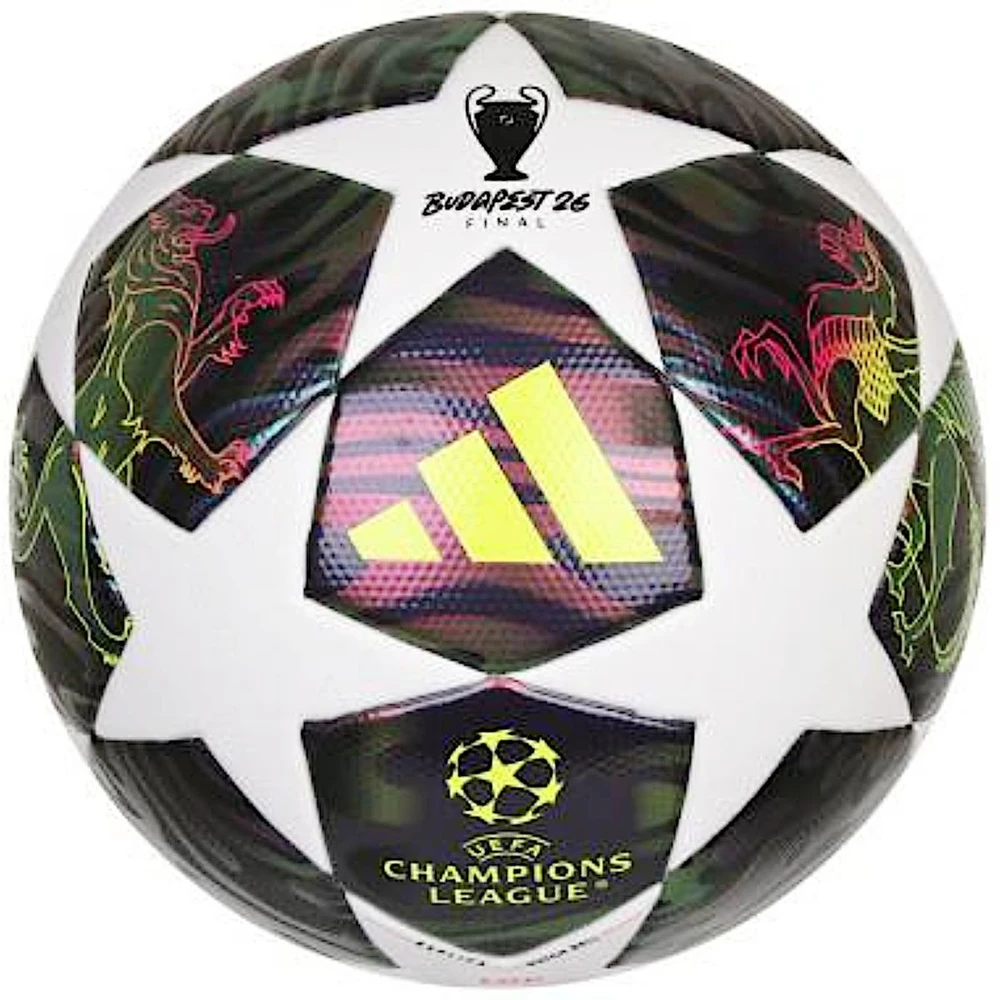 Futbolo kamuolys adidas UCL 25/26 Final League Box violetinė-balta JX9101 (4)
