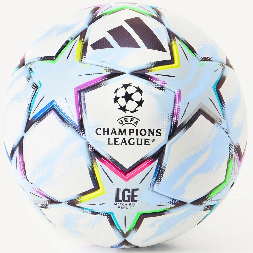 Futbolo kamuolys adidas UCL League 26/27 League Stage Box balta ir-mėlyna-rožinė-žalia KE9771 (5)