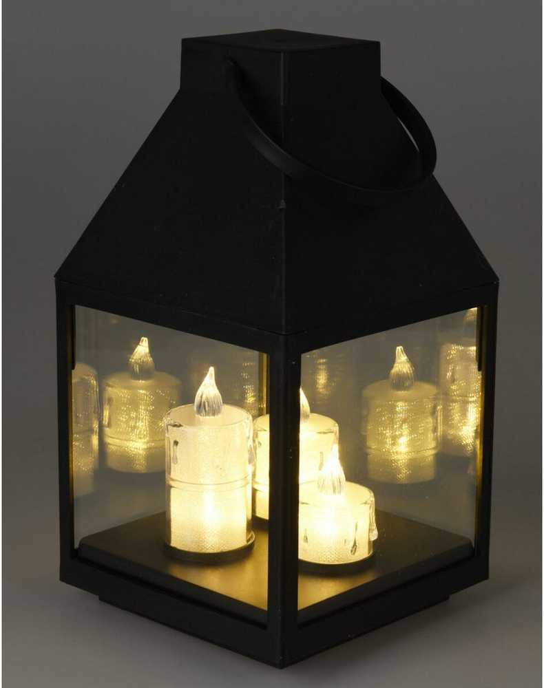 Ambiance Light Aplinkos šviestuvas ADVENTO ŽIBINTAS RORATY LED 25CM 3 ŽVAKĖS 7094559