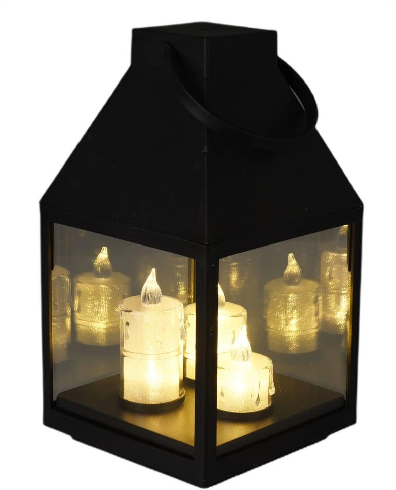 Ambiance Light Aplinkos šviestuvas ADVENTO ŽIBINTAS RORATY LED 25CM 3 ŽVAKĖS 7094559